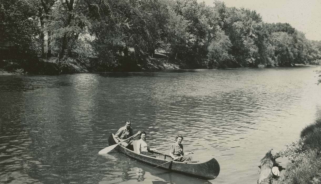 canoe, history of Iowa, Iowa History, Webster City, IA, Lakes, Rivers, and Streams, river, Iowa, Outdoor Recreation, McMurray, Doug