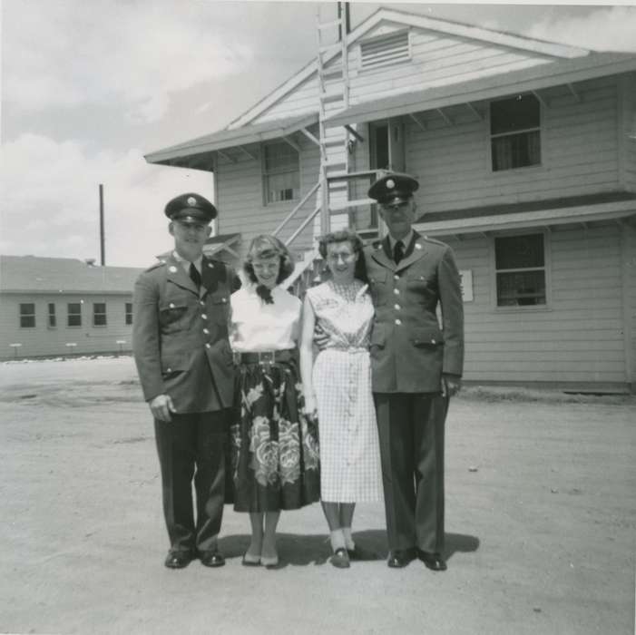 Portraits - Group, Mitchell, LaVonne, Iowa History, CO, Iowa, Travel, Military and Veterans, history of Iowa