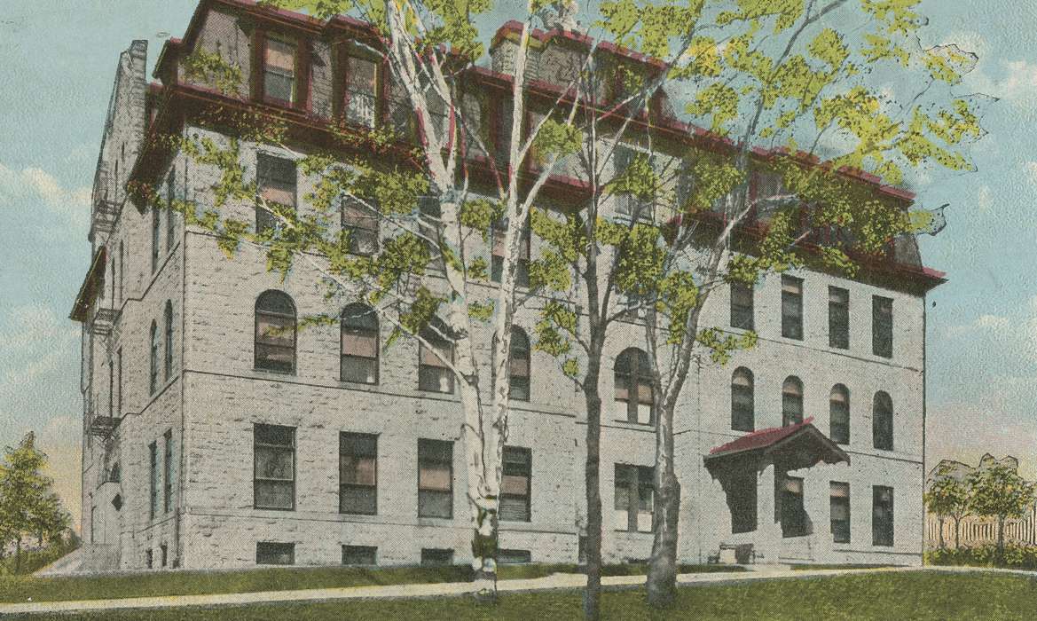 history of Iowa, Iowa, Iowa History, Anamosa, IA, Hospitals, Hatcher, Cecilia