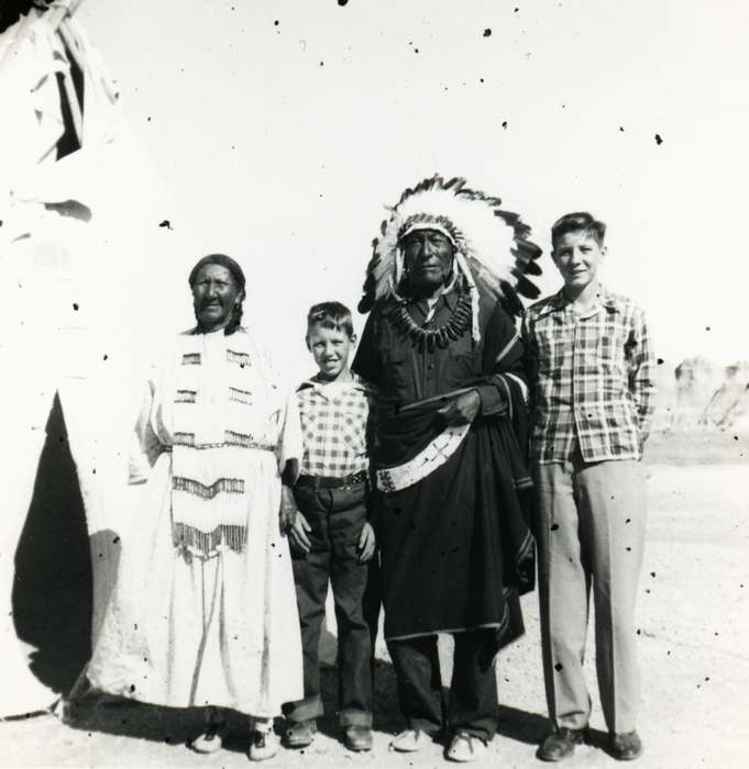 Portraits - Group, Travel, Iowa, indigenous, native american, first nation, SD, Gary, Stacy A., People of Color, history of Iowa, Iowa History