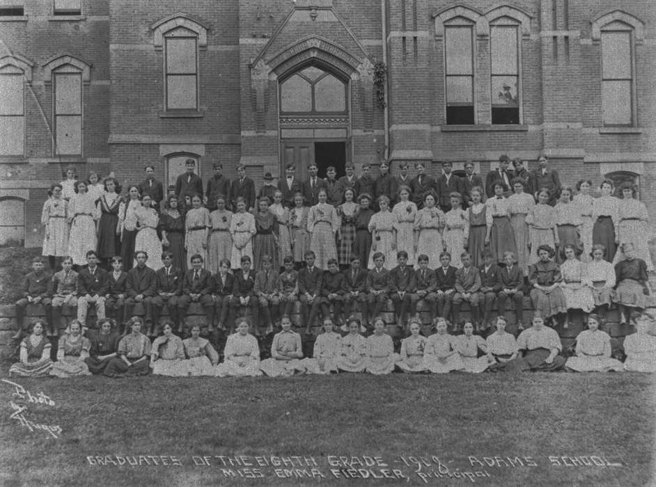 Ottumwa, IA, history of Iowa, Lemberger, LeAnn, elementary school, Schools and Education, class photo, Iowa, Children, Iowa History, Portraits - Group, school