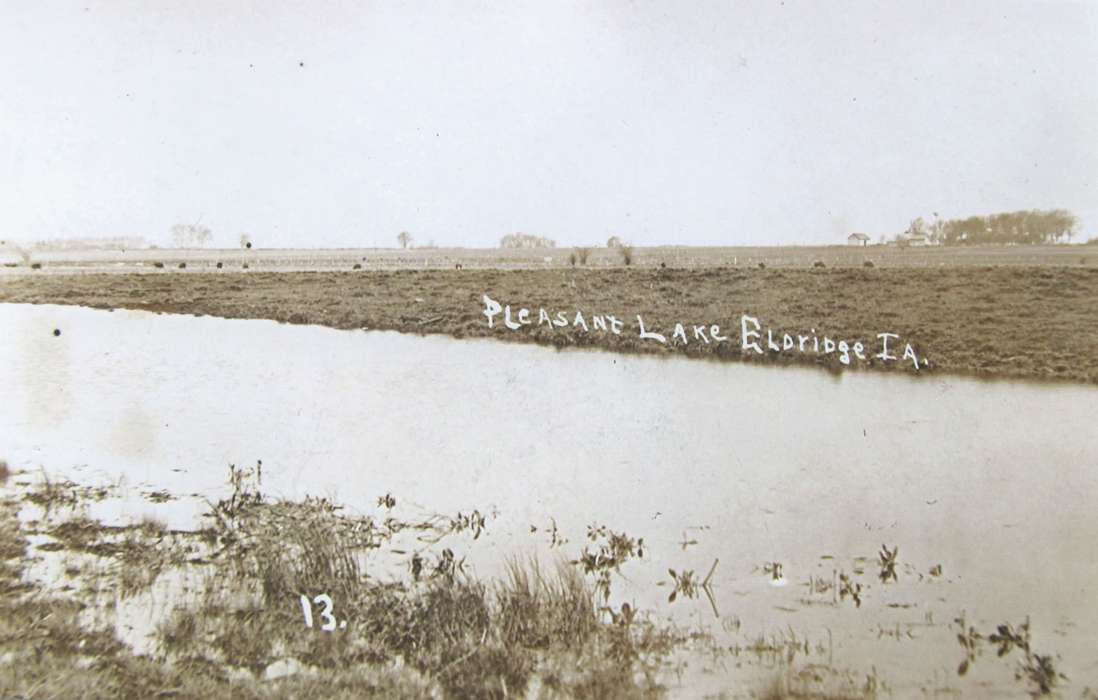 Landscapes, Lakes, Rivers, and Streams, Yeltman, Valerie, Iowa, history of Iowa, Iowa History, Eldridge, IA