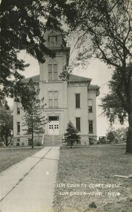 courthouse, Ida Grove, IA, Cities and Towns, Iowa History, Iowa, Dean, Shirley, history of Iowa