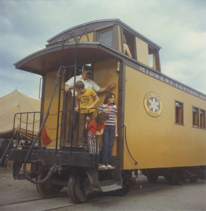 Travel, IA, history of Iowa, Motorized Vehicles, train, Iowa, Train Stations, Iowa History, Children, Thomas, Denise, museum