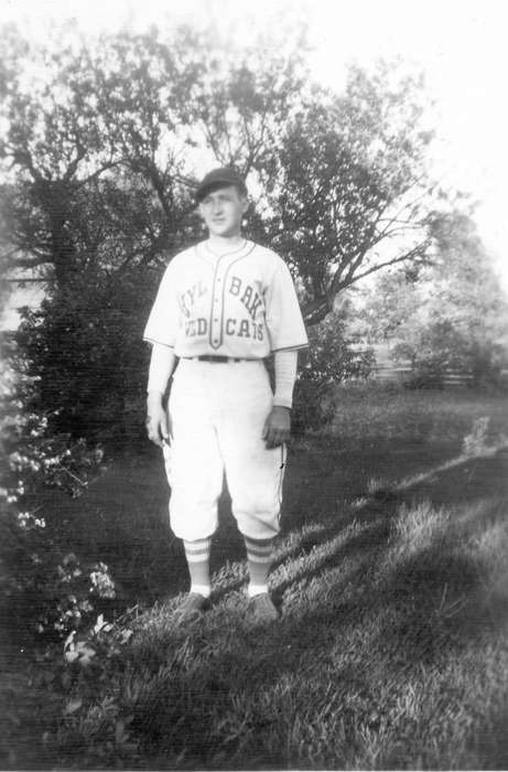 history of Iowa, uniform, Iowa History, Urbandale, IA, Iowa, baseball, Sports, McLaughlin, Angie, Portraits - Individual