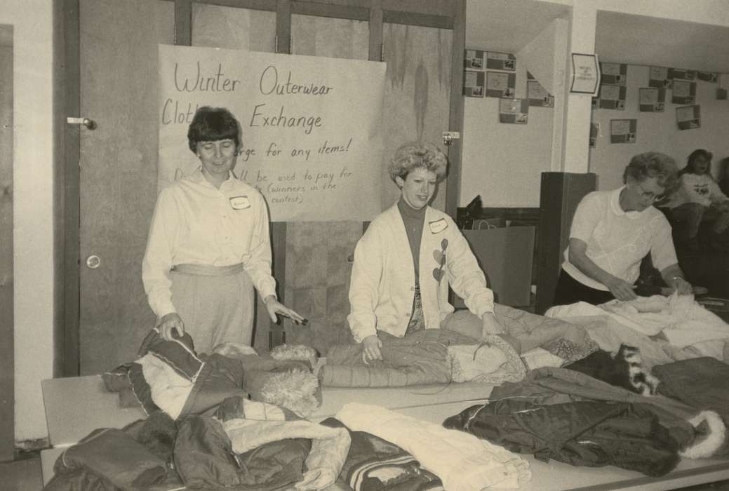 history of Iowa, winter coat, Waverly Public Library, Iowa, Civic Engagement, Denver, IA, charity, Iowa History