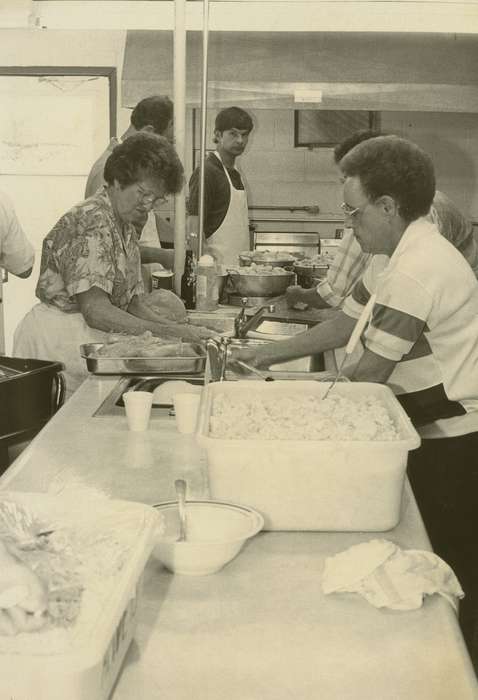 Waverly Public Library, history of Iowa, kitchen, Iowa History, Civic Engagement, Waverly, IA, Iowa, Food and Meals, Leisure, meal