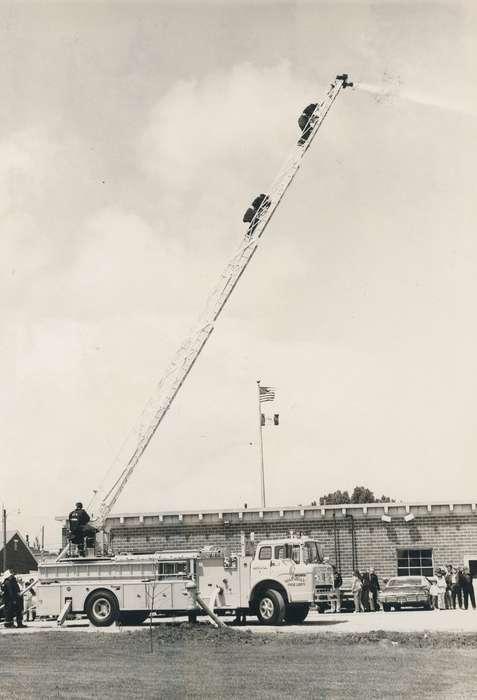 fire department, history of Iowa, Iowa History, Waverly, IA, fire truck, Iowa, firemen, correct date needed, Waverly Public Library, Labor and Occupations