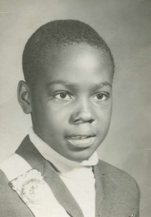 african american, People of Color, history of Iowa, IA, Iowa History, Moore, Mildred, Iowa, boy, Children, Portraits - Individual