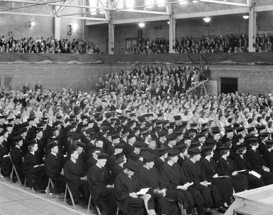 graduation, Iowa History, Iowa, Schools and Education, university of northern iowa, iowa state teachers college, uni, UNI Special Collections & University Archives, commencement, Cedar Falls, IA, history of Iowa