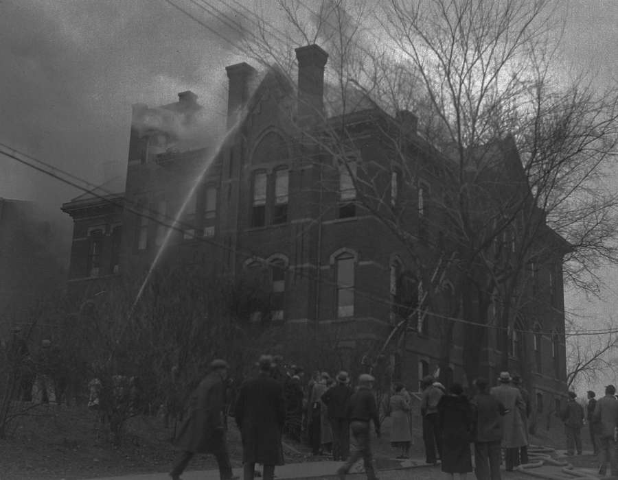 Lemberger, LeAnn, school, hose, Iowa History, Children, Iowa, history of Iowa, fire, Schools and Education, elementary school, Ottumwa, IA