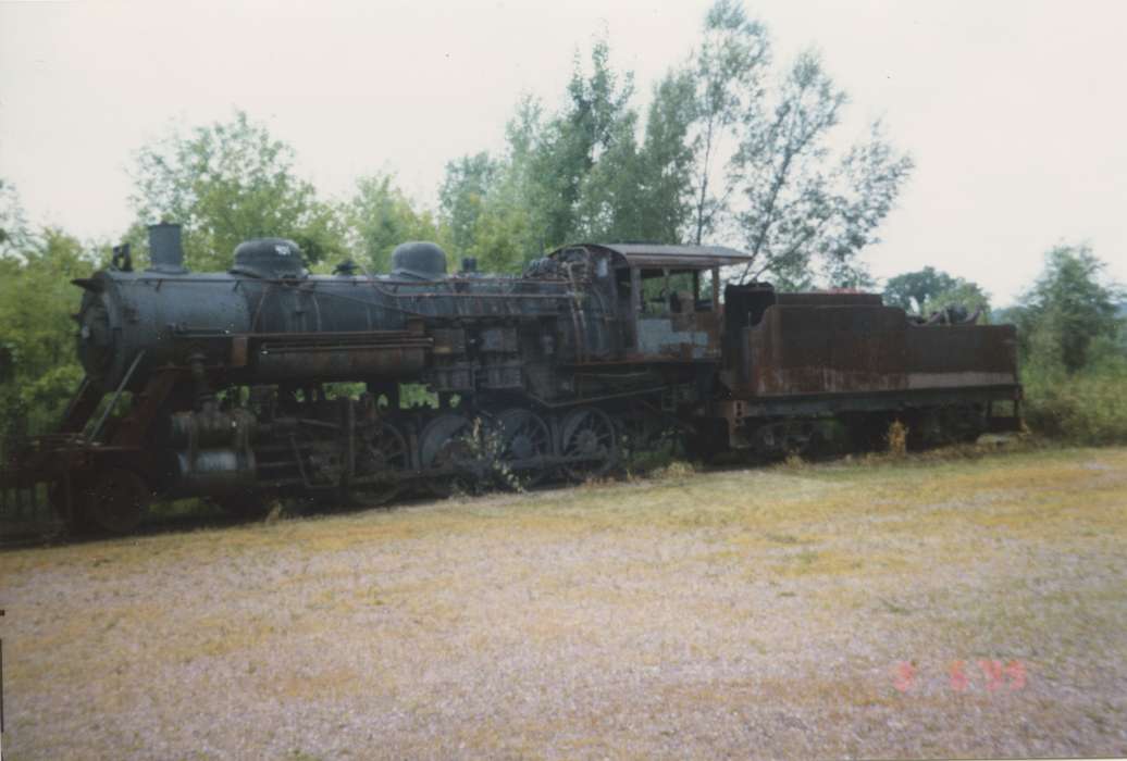 train, IA, Motorized Vehicles, Iowa, Iowa History, Tucker, Rose, history of Iowa