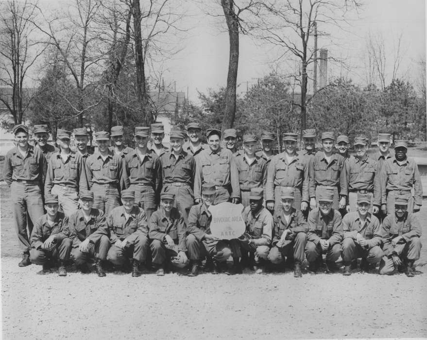 Portraits - Group, uniform, Travel, Iowa, Fort Knox, KY, Military and Veterans, army, Karns, Mike, history of Iowa, Iowa History