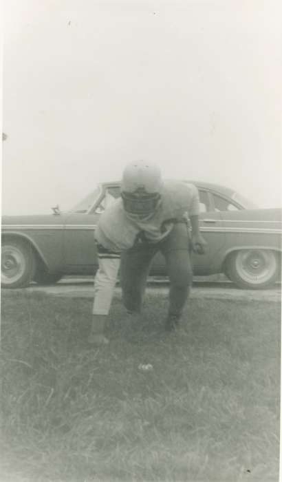 athlete, history of Iowa, Iowa History, Smith, Diane, Eddyville, IA, football, Iowa, Sports, Portraits - Individual