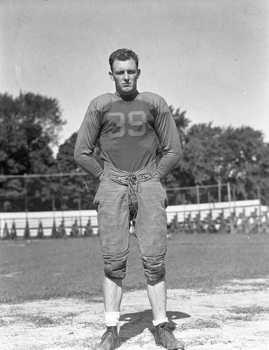 football players, Cedar Falls, IA, history of Iowa, Iowa History, uni, iowa state teachers college, jersey, UNI Special Collections & University Archives, Iowa, Schools and Education, Sports, university of northern iowa, Portraits - Individual