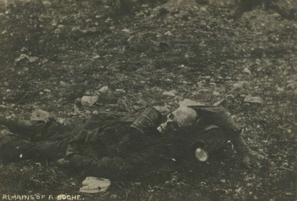 France, Mortenson, Jill, skeleton, Military and Veterans, Iowa History, skull, Iowa, history of Iowa, wwi, Travel