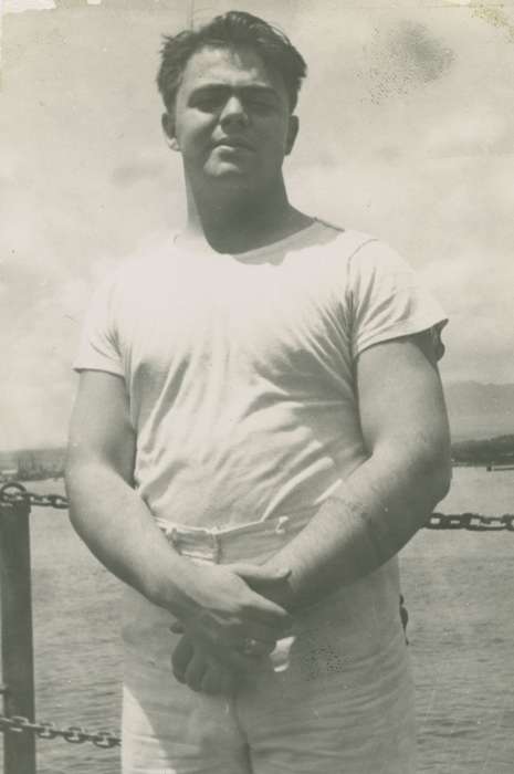 Military and Veterans, Iowa History, Iowa, history of Iowa, navy, Smith, Christopher, Portraits - Individual, Japan