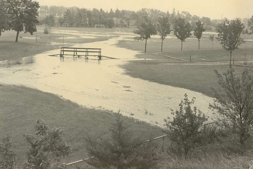 Landscapes, Waverly Public Library, Iowa History, Lakes, Rivers, and Streams, Floods, Waverly, IA, history of Iowa, Iowa, park, flooding