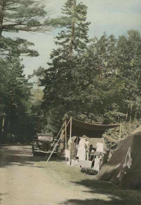 baggage, Motorized Vehicles, Iowa History, tent, Bar Harbor, ME, McMurray, Doug, Iowa, history of Iowa, forest, Outdoor Recreation, car, Travel