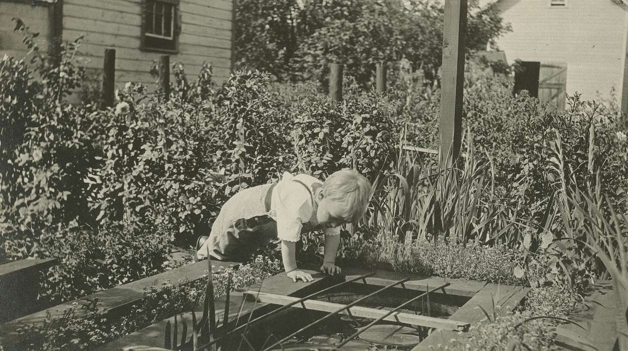 toddler, Iowa History, McMurray, Doug, Children, Iowa, Webster City, IA, history of Iowa, Homes, garden