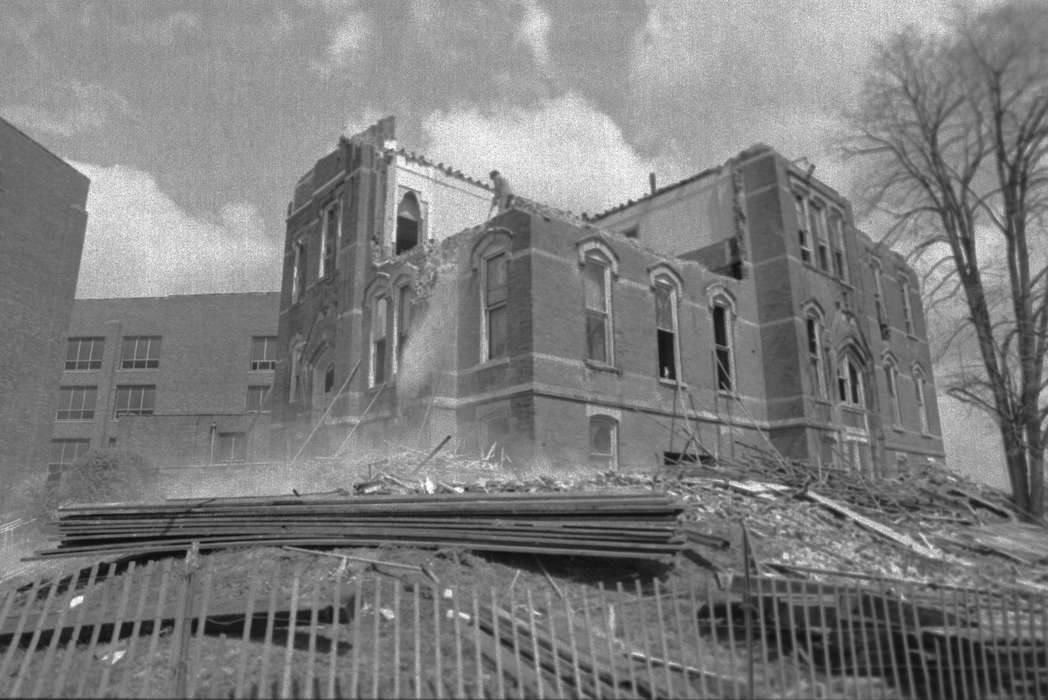 school, Iowa, wood, Schools and Education, fence, ruins, Lemberger, LeAnn, Ottumwa, IA, history of Iowa, Iowa History