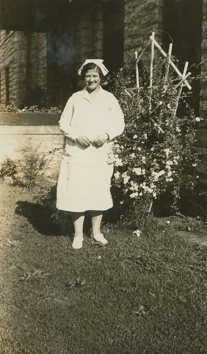 history of Iowa, Iowa History, nurse, Iowa, Anamosa, IA, Hospitals, Hatcher, Cecilia, Labor and Occupations