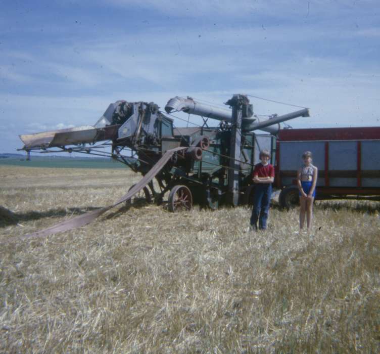 Farming Equipment, Cedar Falls, IA, history of Iowa, Iowa History, field, hay, Walker, Erik, Iowa, Farms, combine