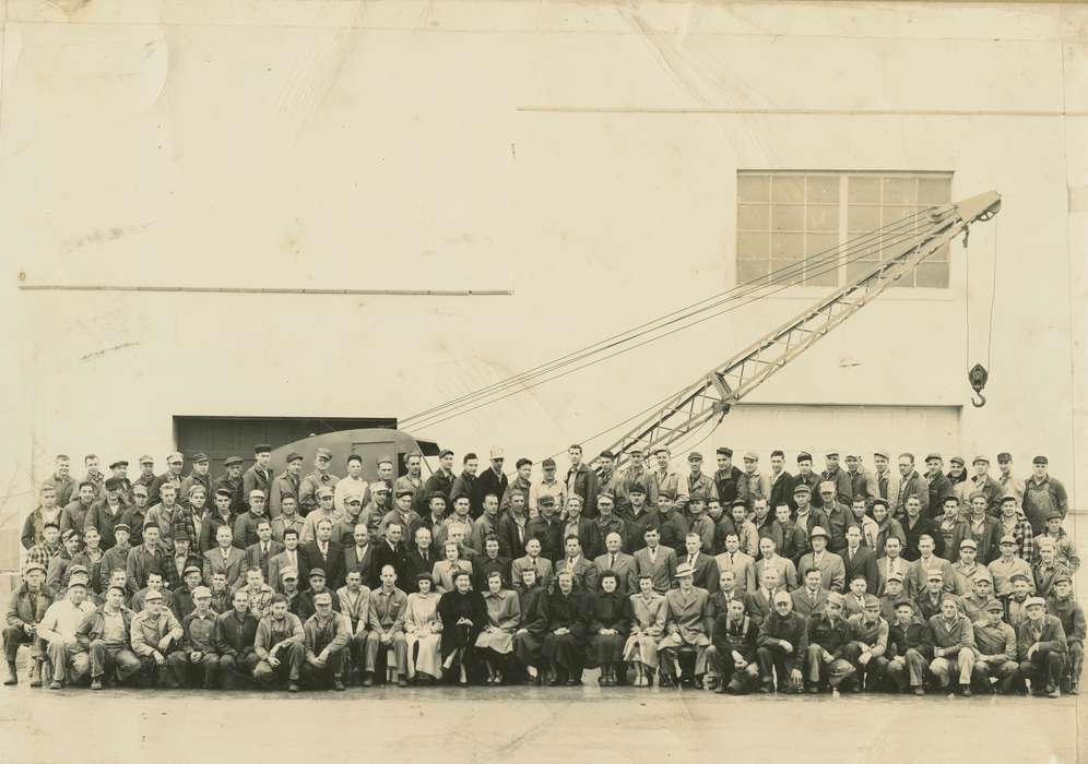crane, history of Iowa, employees, Iowa History, business, Waverly, IA, Iowa, Waverly Public Library, Labor and Occupations