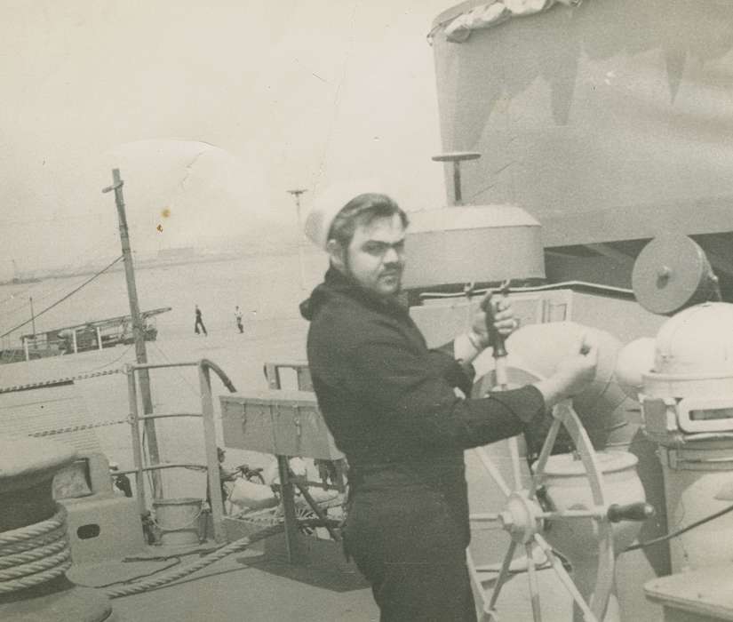 Military and Veterans, Travel, history of Iowa, Iowa History, ship, Smith, Christopher, Iowa, Japan