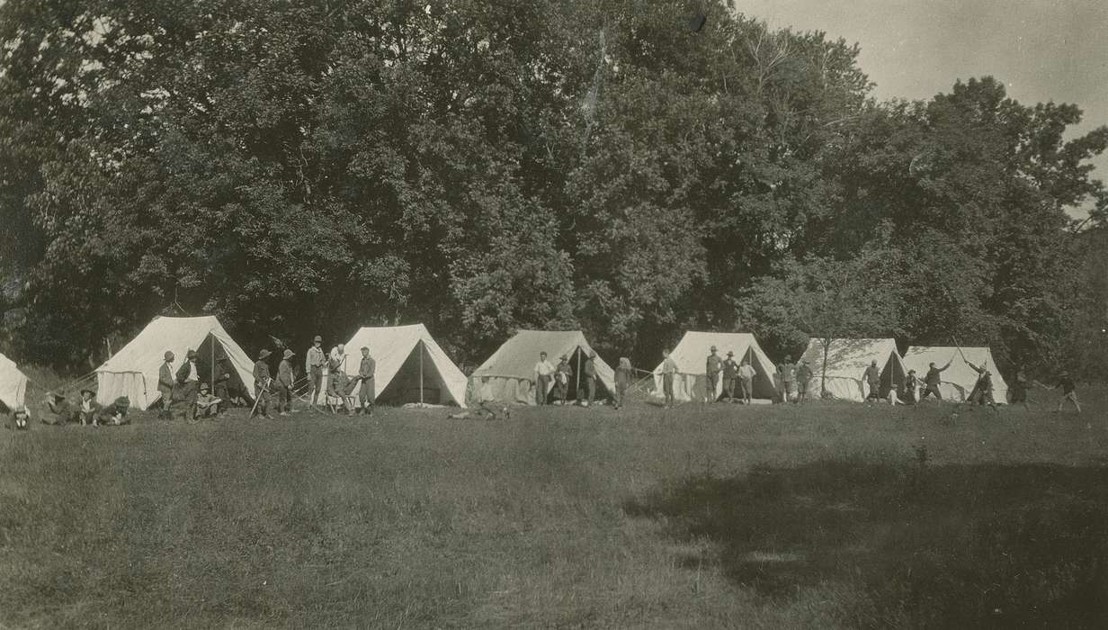 Outdoor Recreation, Iowa, McMurray, Doug, Children, history of Iowa, camping, Hamilton County, IA, boy scouts, Iowa History