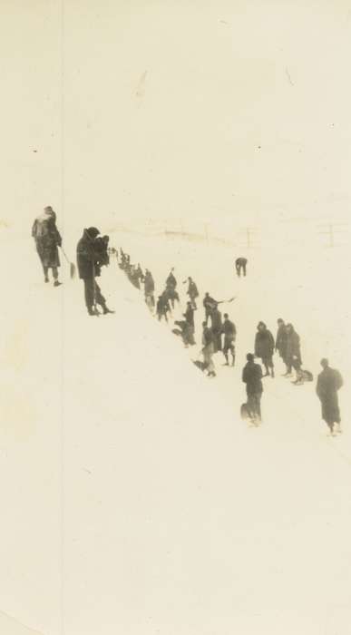 history of Iowa, Iowa History, Mortenson, Jill, Winter, shoveling, Iowa, Ackley, IA, snow