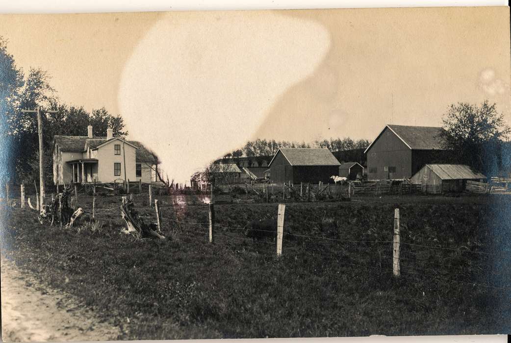 Landscapes, Iowa, Barns, Homes, house, Anamosa, IA, Farms, Anamosa Library & Learning Center, history of Iowa, Iowa History