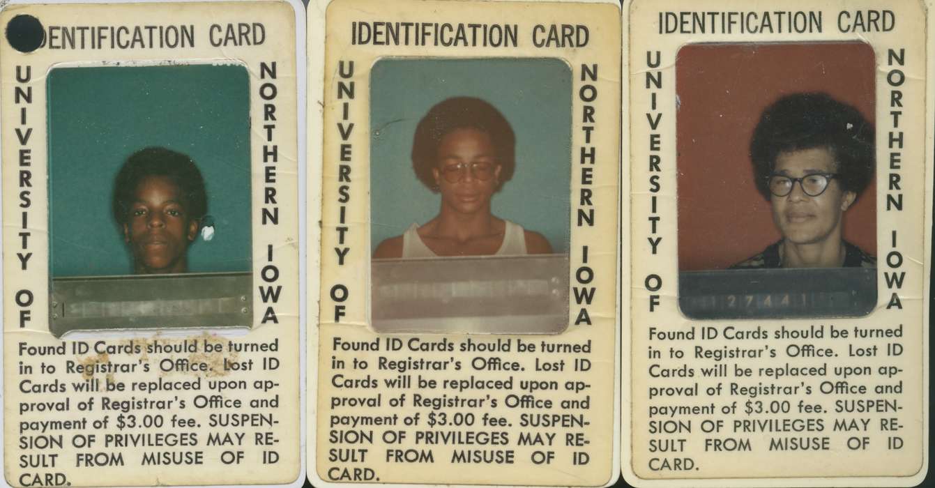 african american, People of Color, history of Iowa, IA, Iowa History, uni, Moore, Mildred, Iowa, Schools and Education, identification, university of northern iowa, id, Portraits - Individual