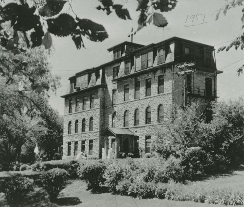 Hospitals, Iowa History, Hatcher, Cecilia, Anamosa, IA, Iowa, history of Iowa