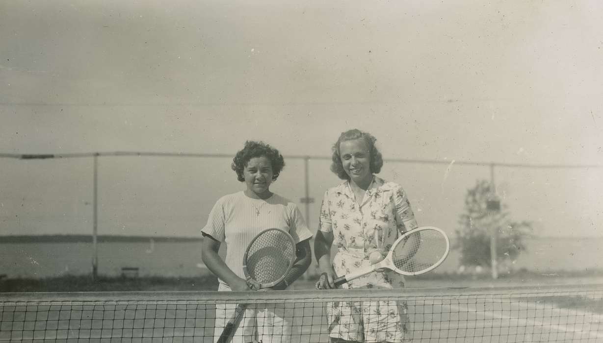tennis, Clear Lake, IA, history of Iowa, Iowa History, tennis racket, Iowa, Sports, McMurray, Doug