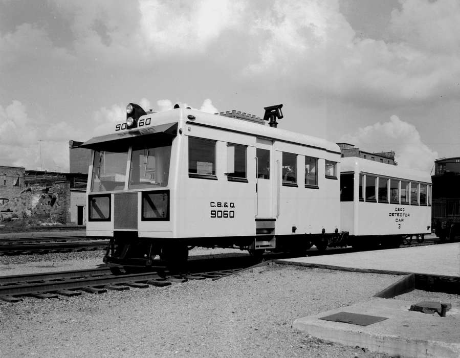 Ottumwa, IA, rail car, safety, history of Iowa, Lemberger, LeAnn, Motorized Vehicles, train, Iowa, Train Stations, Cities and Towns, Iowa History, railroad