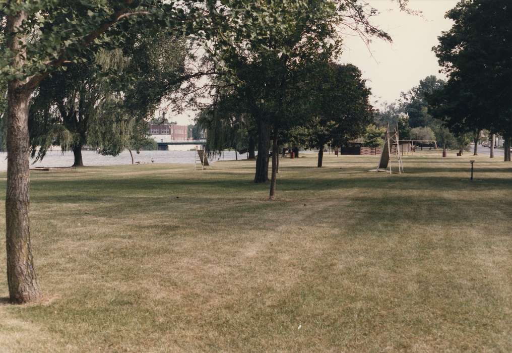 history of Iowa, Iowa History, slide, Lakes, Rivers, and Streams, Waverly, IA, grass, Iowa, Landscapes, Waverly Public Library, park
