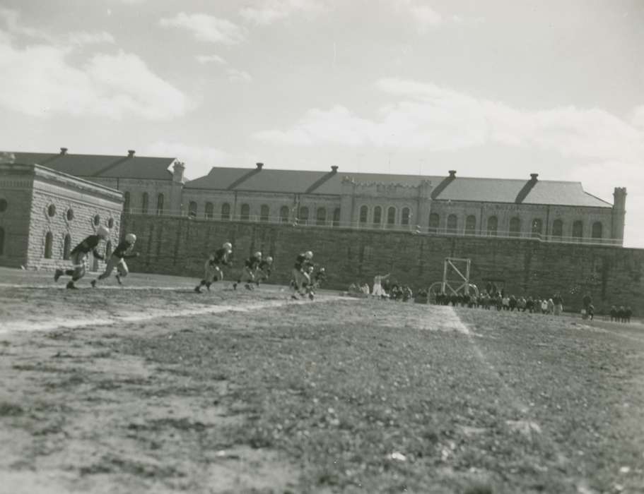 Iowa History, football, Iowa, Anamosa, IA, Sports, Anamosa State Penitentiary Museum, anamosa state penitentiary, Prisons and Criminal Justice, history of Iowa