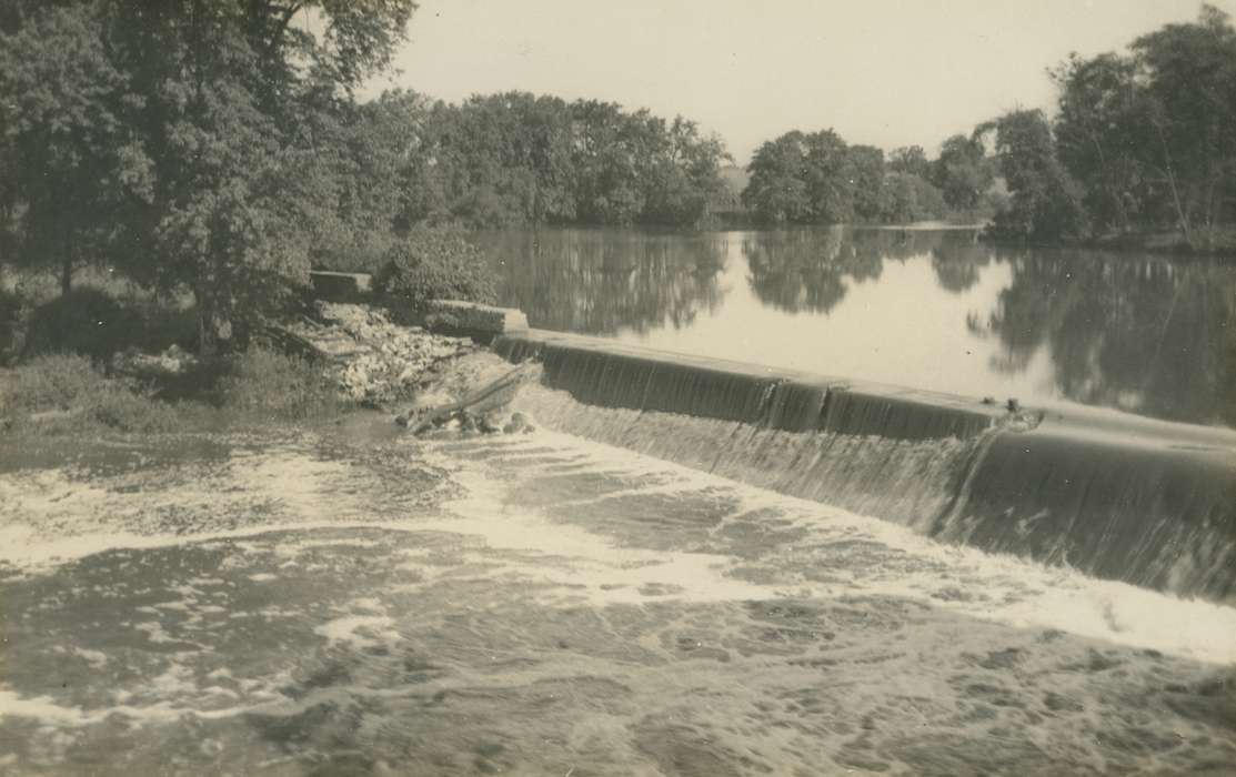 Iowa History, Lakes, Rivers, and Streams, King, Tom and Kay, Iowa, dam, IA, history of Iowa, Landscapes