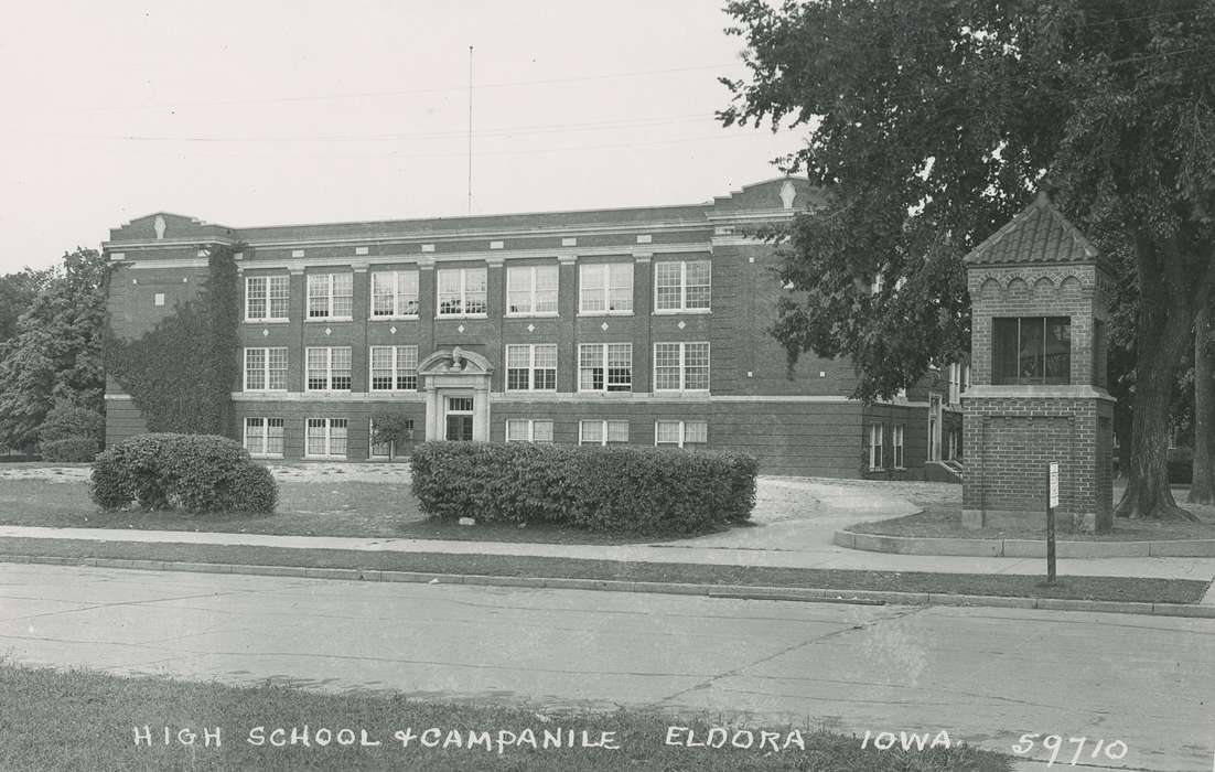 high school, Palczewski, Catherine, Eldora, IA, Iowa History, Iowa, Schools and Education, history of Iowa