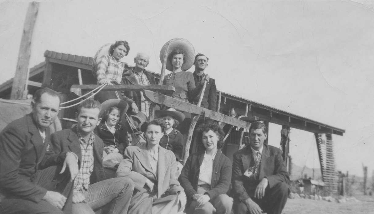 Portraits - Group, history of Iowa, Iowa, Phipps, Kristi, Iowa History, Blencoe, IA