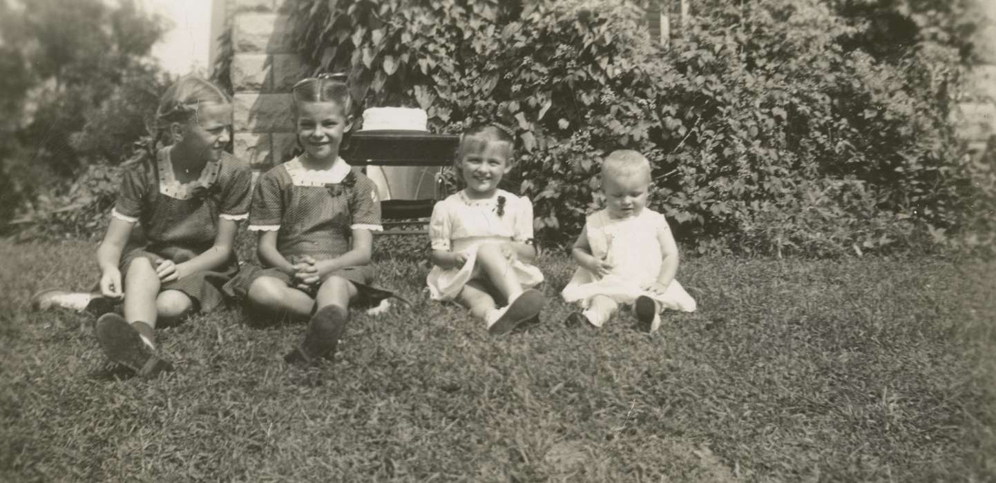 Iowa History, Postville, IA, Peck, Dona, Children, Iowa, history of Iowa, Portraits - Group, sibling, Families