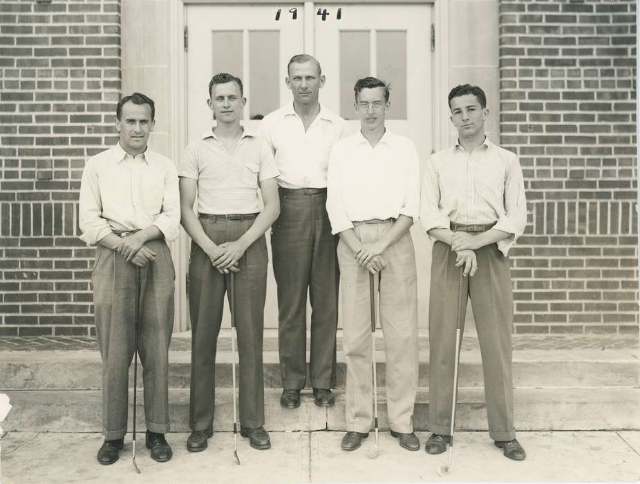 Iowa History, university of northern iowa, iowa state teachers college, University of Northern Iowa Museum, Iowa, history of Iowa, Portraits - Group, fashion, Schools and Education, uni, college sports, Sports, Cedar Falls, IA, golf