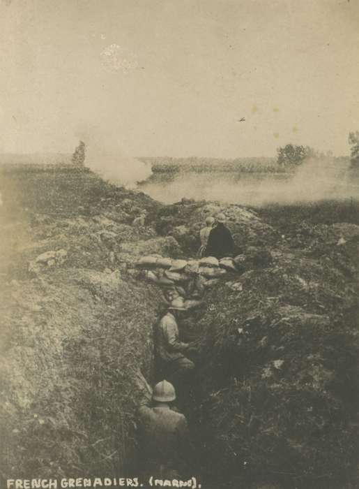 trench, France, Mortenson, Jill, Military and Veterans, Iowa History, Iowa, history of Iowa, wwi, Travel