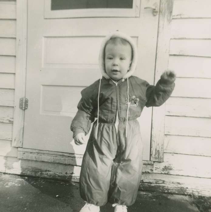 history of Iowa, Iowa History, Lamont, IA, toddler, Rettinger, Michael, coat, Iowa, Children, hat, Portraits - Individual
