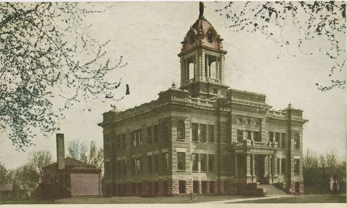 Dean, Shirley, history of Iowa, Iowa, Iowa History, Cities and Towns, Sibley, IA, courthouse