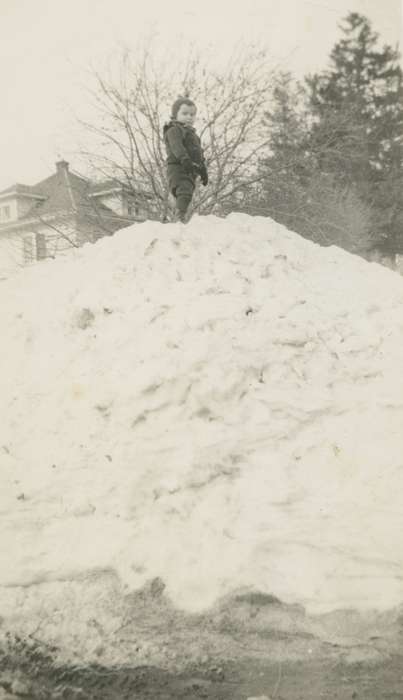 Cedar Rapids, IA, Karns, Joanne, history of Iowa, snow, Iowa, Children, Iowa History, Winter