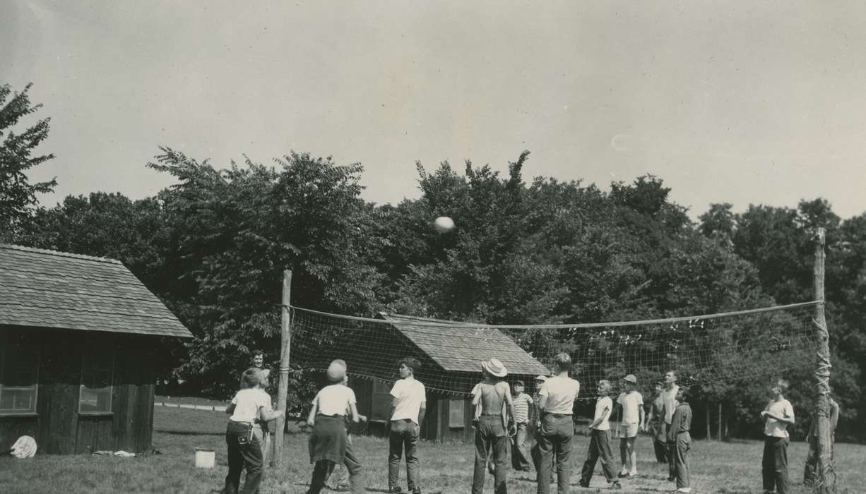 Iowa History, Iowa, Clear Lake, IA, McMurray, Doug, Sports, volleyball, history of Iowa, Children, boy scouts