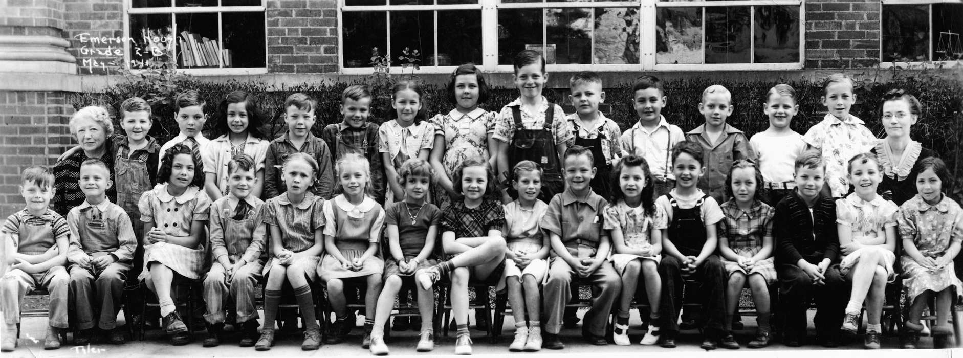 history of Iowa, children, Schools and Education, Albia, IA, Iowa, Lennie, Daniel, Children, Iowa History, Portraits - Group, school