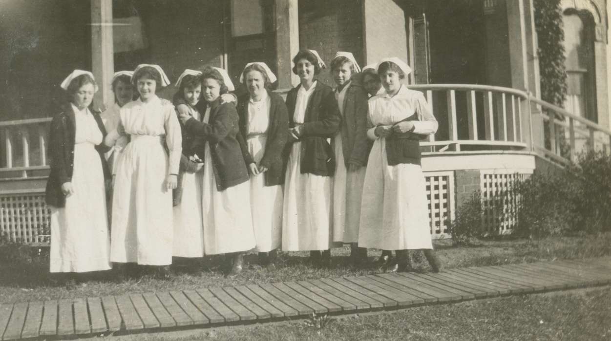Traer, IA, Iowa History, Iowa, history of Iowa, nursing, Moore, Merlin, nurse, Labor and Occupations
